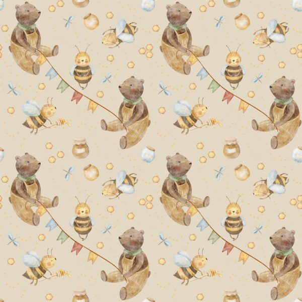 Fototapeta Miś i Miód