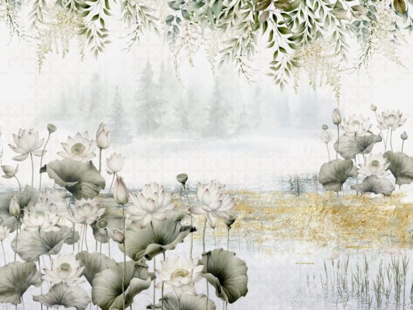 Fototapeta Staw Lotosów