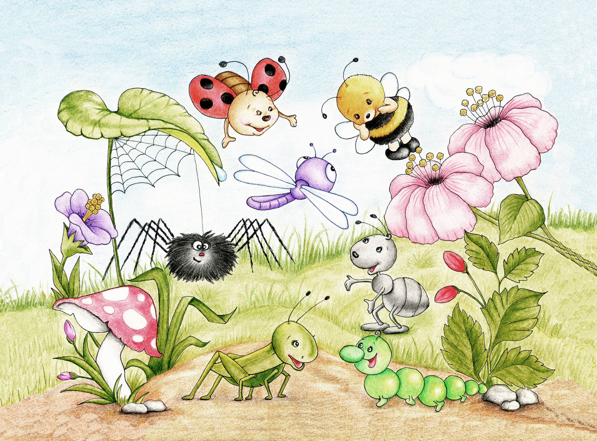 P367972505 Fototapeta Bajkowa Łąka