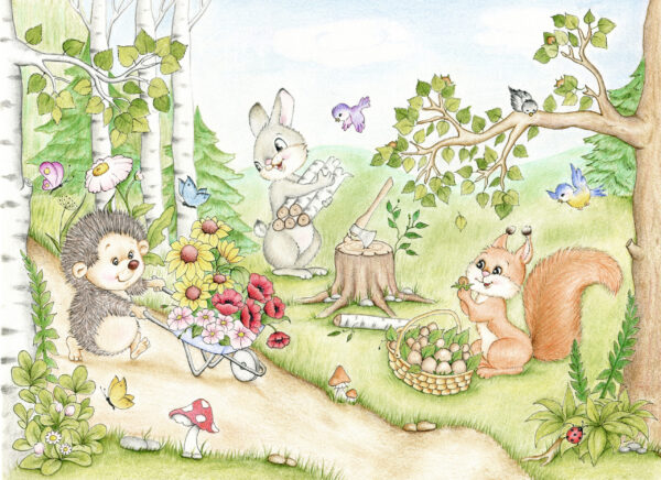 Fototapeta Wesoły Las