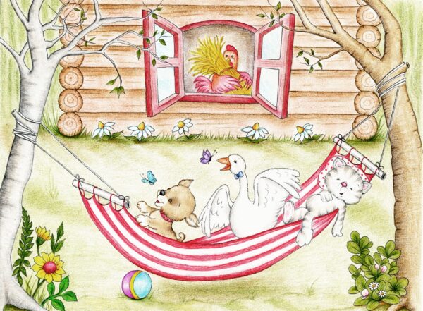 Fototapeta Huśtawkowa Paczka