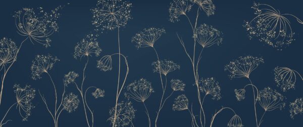 Fototapeta Kwiatowa Noc