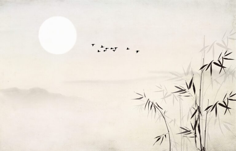 Fototapeta Bambusowy Spokój