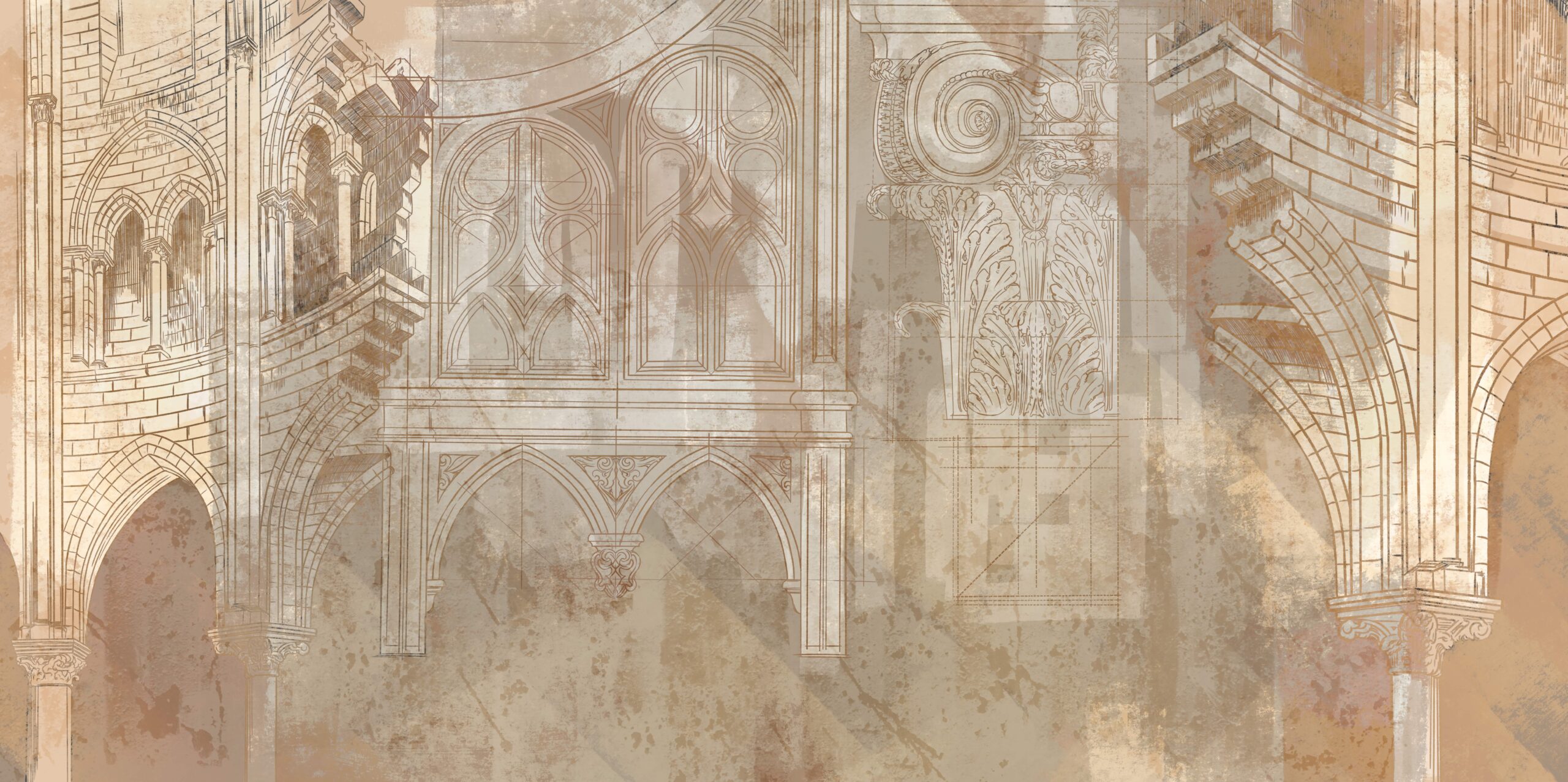 shutterstock_2209602501-scaled-1 Fototapeta Zarys Gotyku