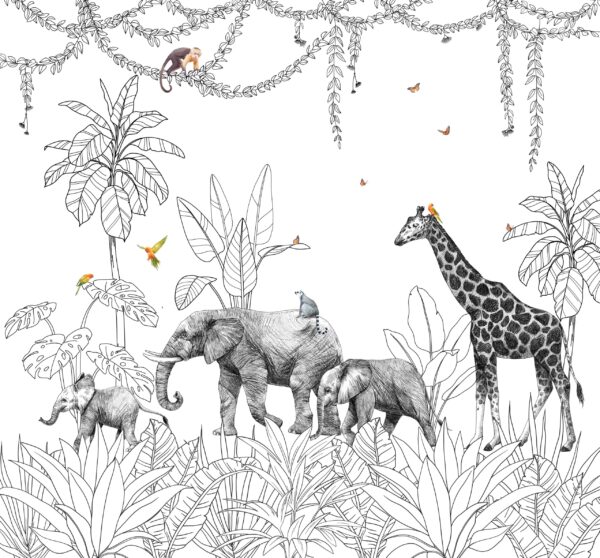 Fototapeta Dżunglowa Harmonia