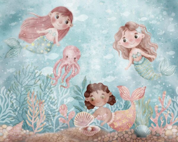 Fototapeta Syrenki z Koralowej Laguny