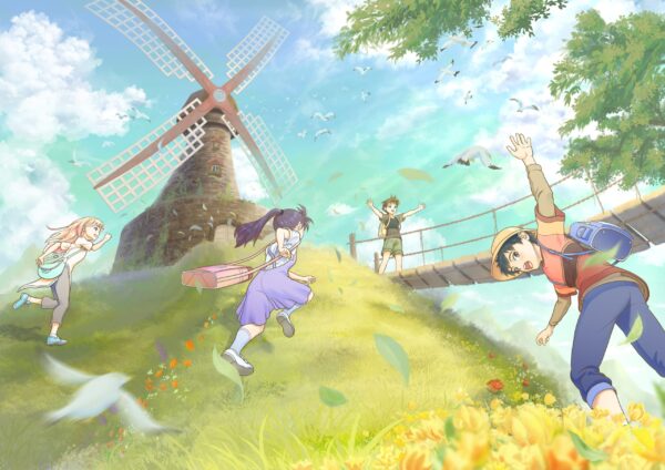 Fototapeta Dzieciństwo na Wietrze