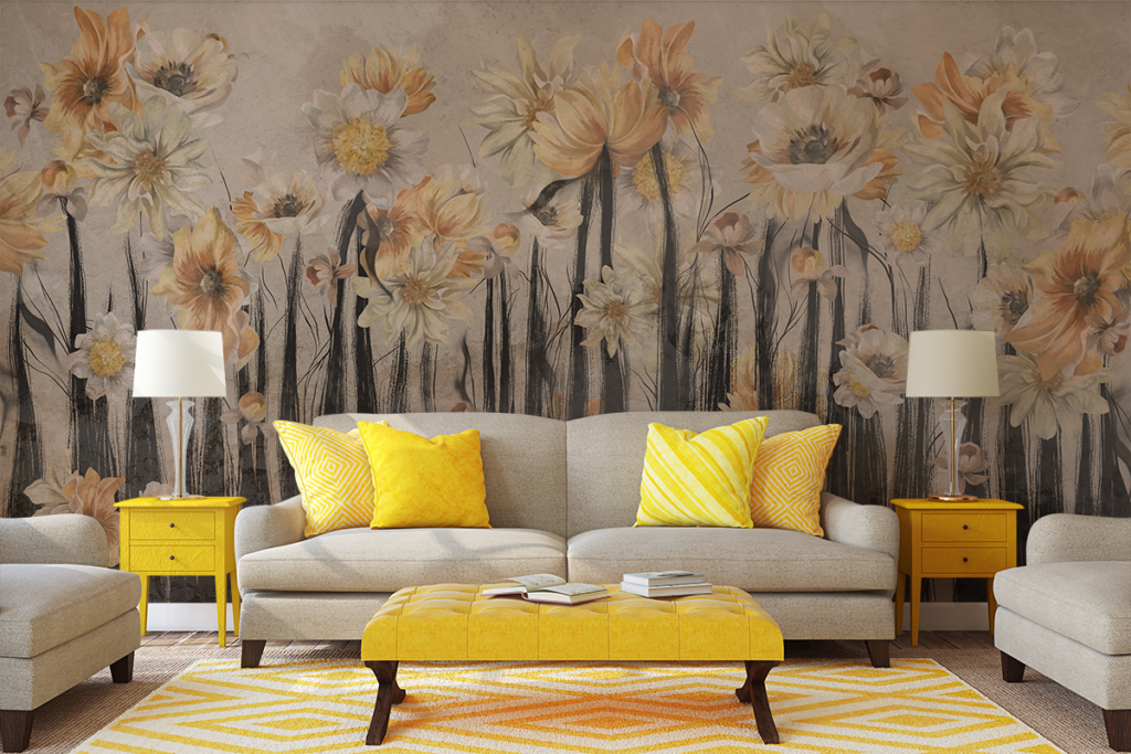 intensywne dodatki we wnętrzu