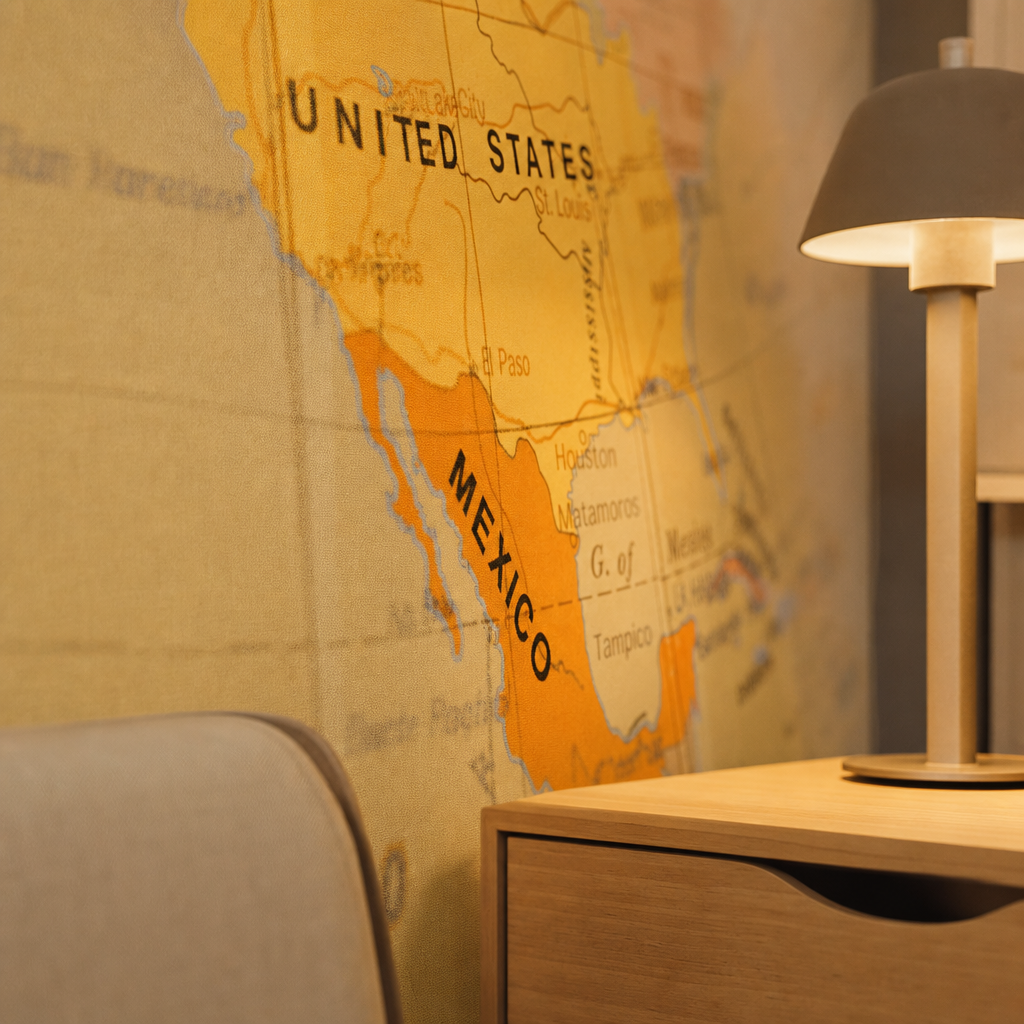 Fototapeta Mapa USA