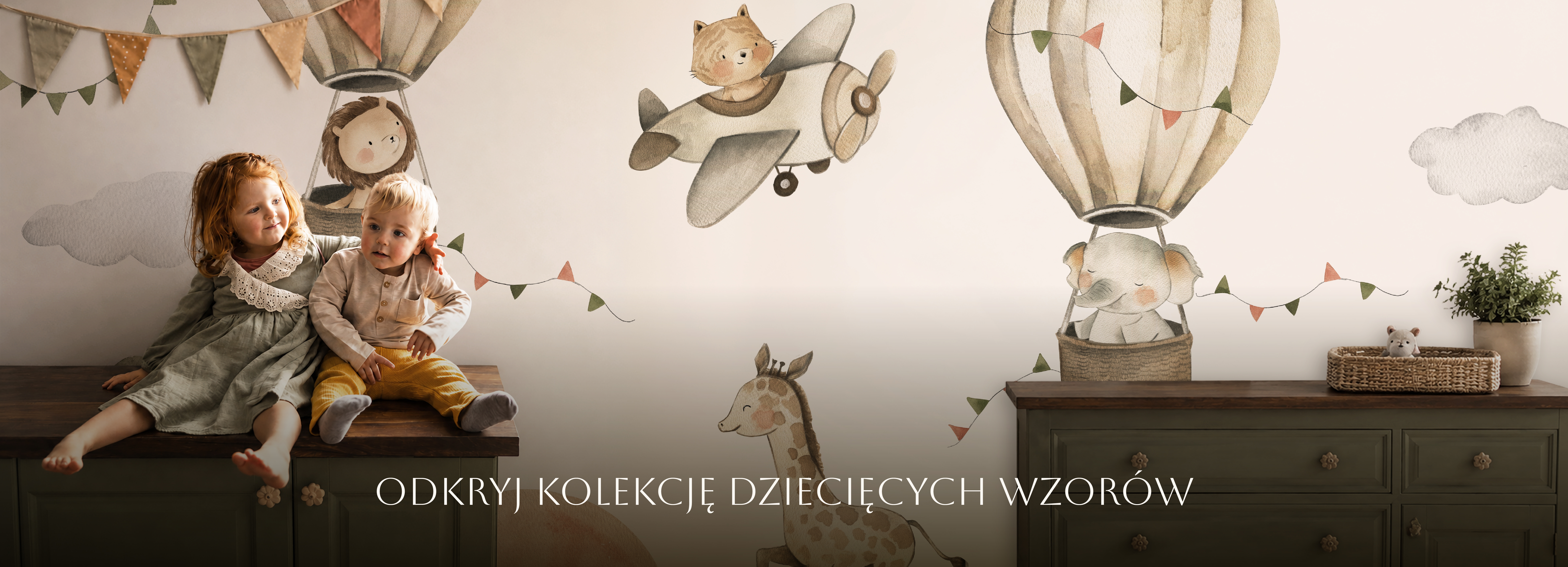 Baner Odkryj Kolekcję Dziecięcych Wzorów