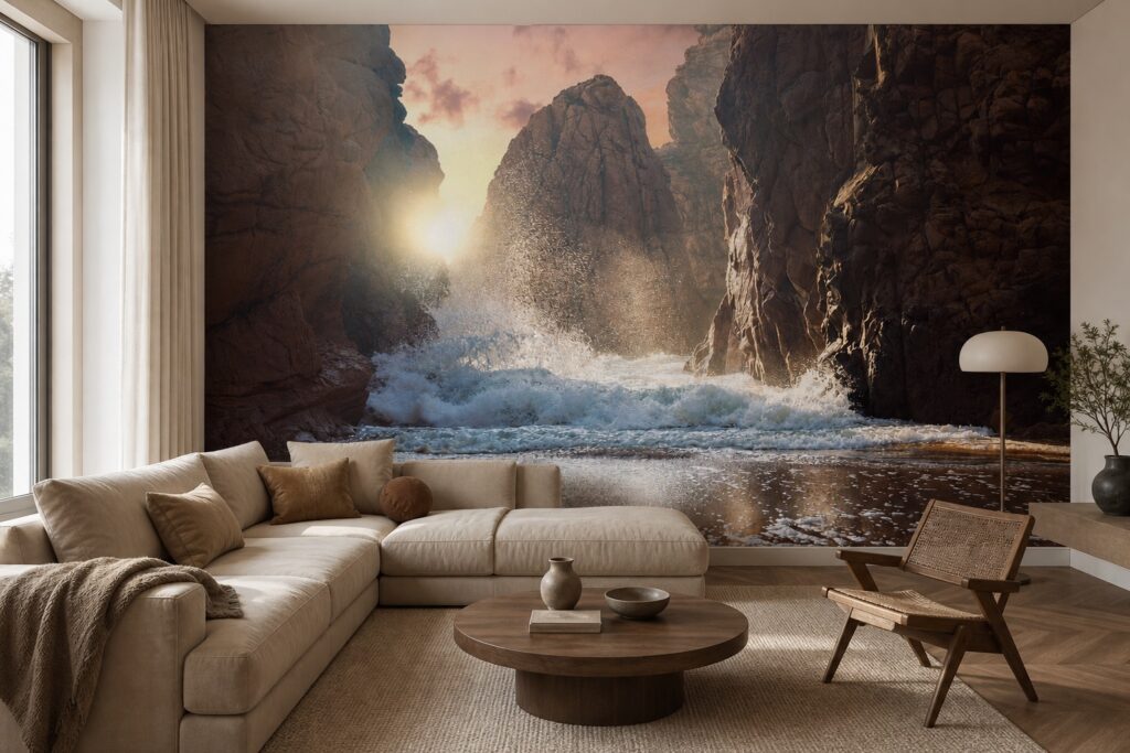 Fototapeta Skały i Ocean