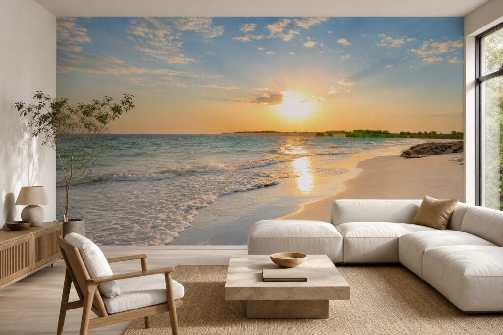 Fototapeta Wieczorna Plaża