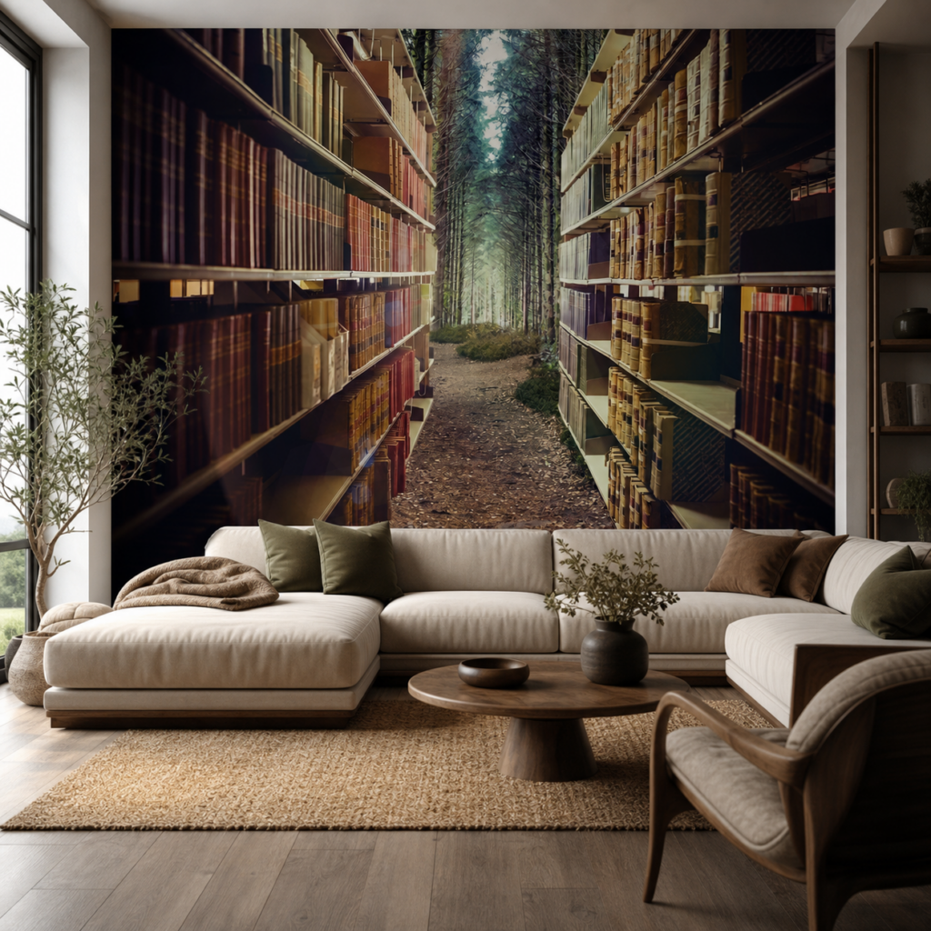 Fototapeta Leśna Księgarnia