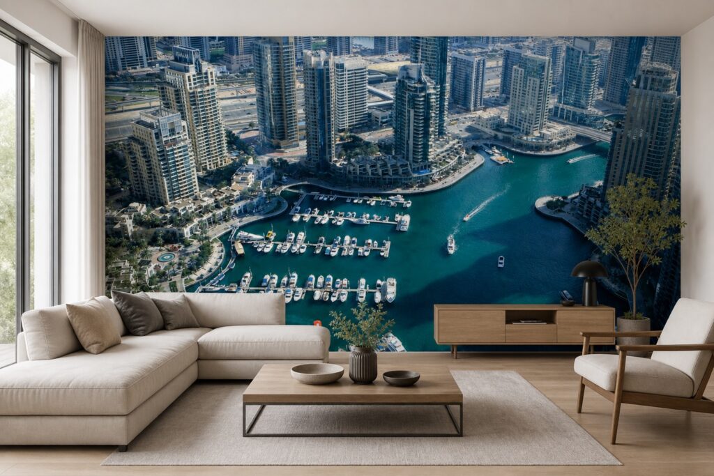 Fototapeta Widok na Dubaj