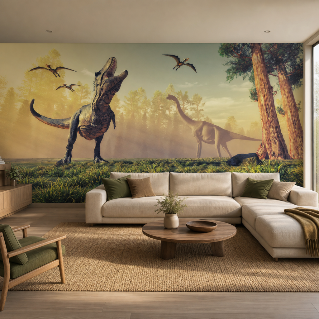 Fototapeta Dinozaury — wzór 7