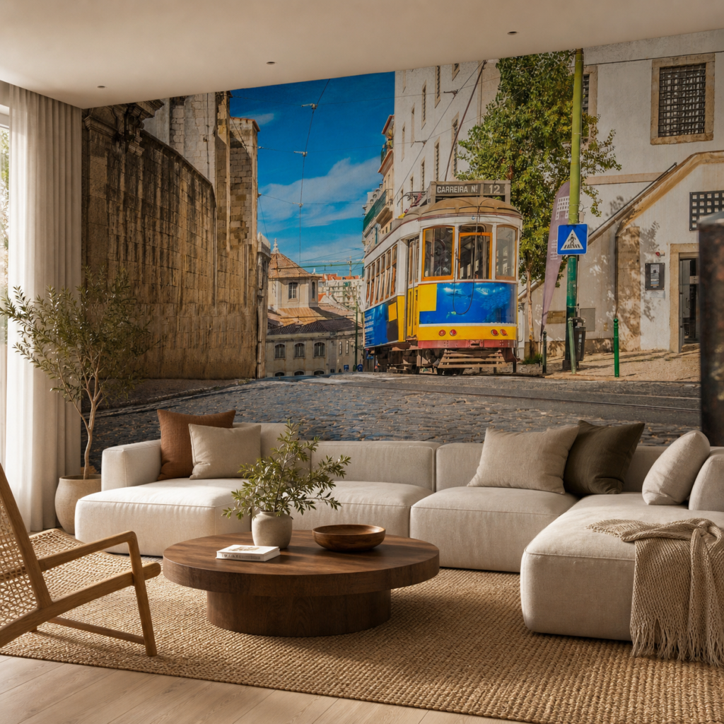 Fototapeta Tramwaj, Lizbona
