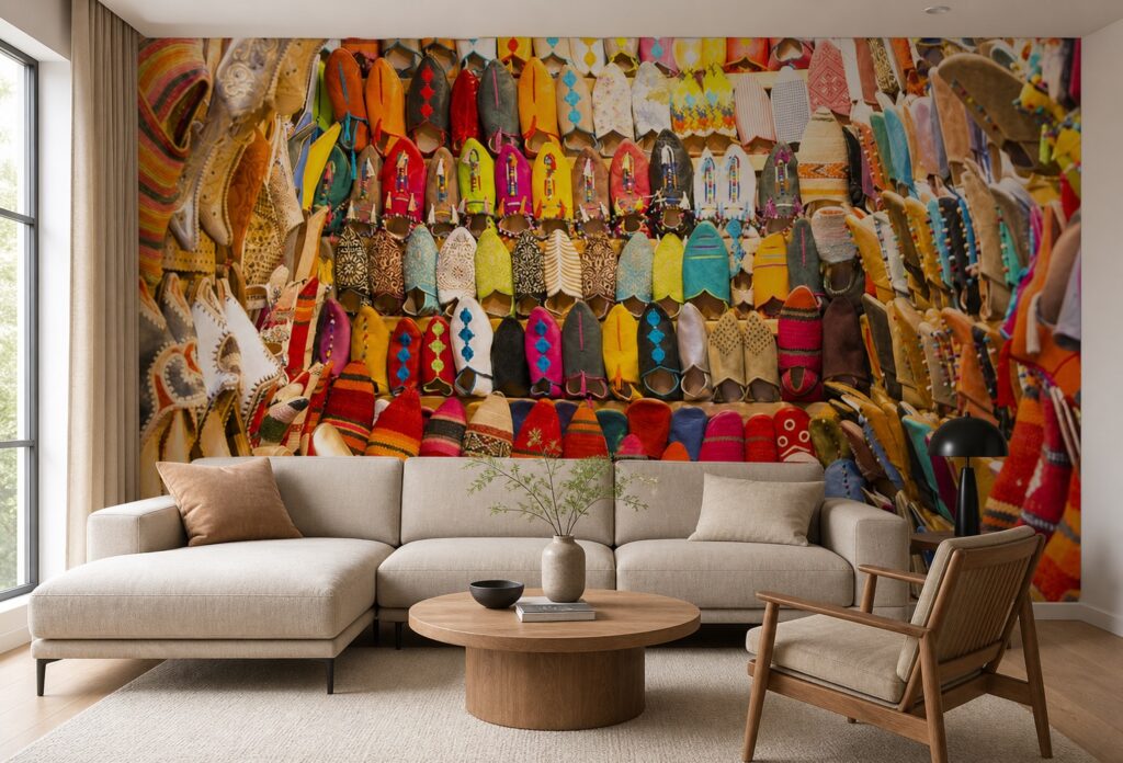 Fototapeta Buty z Maroko