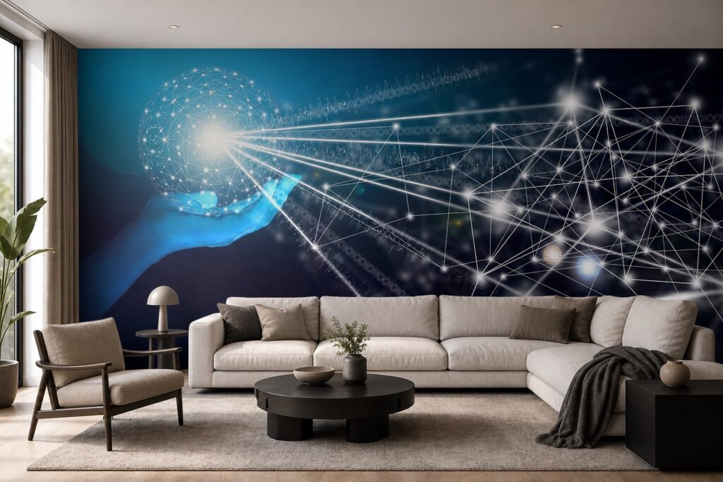 Fototapeta Technologia Ziemi