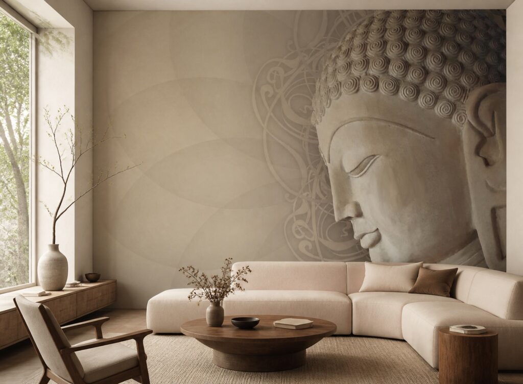 Fototapeta Uśmiechający się Budda