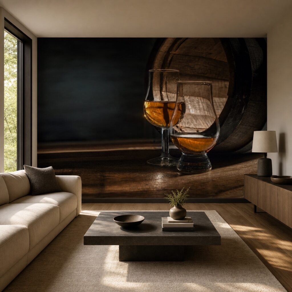 Fototapeta Szklanki z Whisky