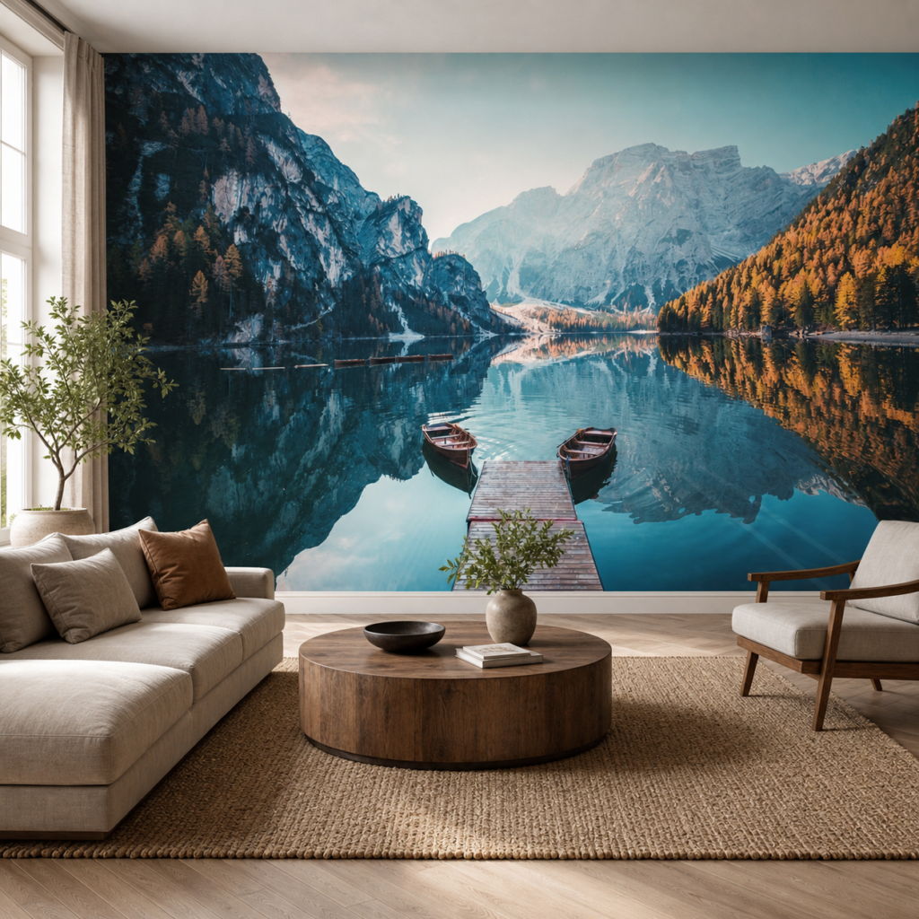 Fototapeta Panorama Braies