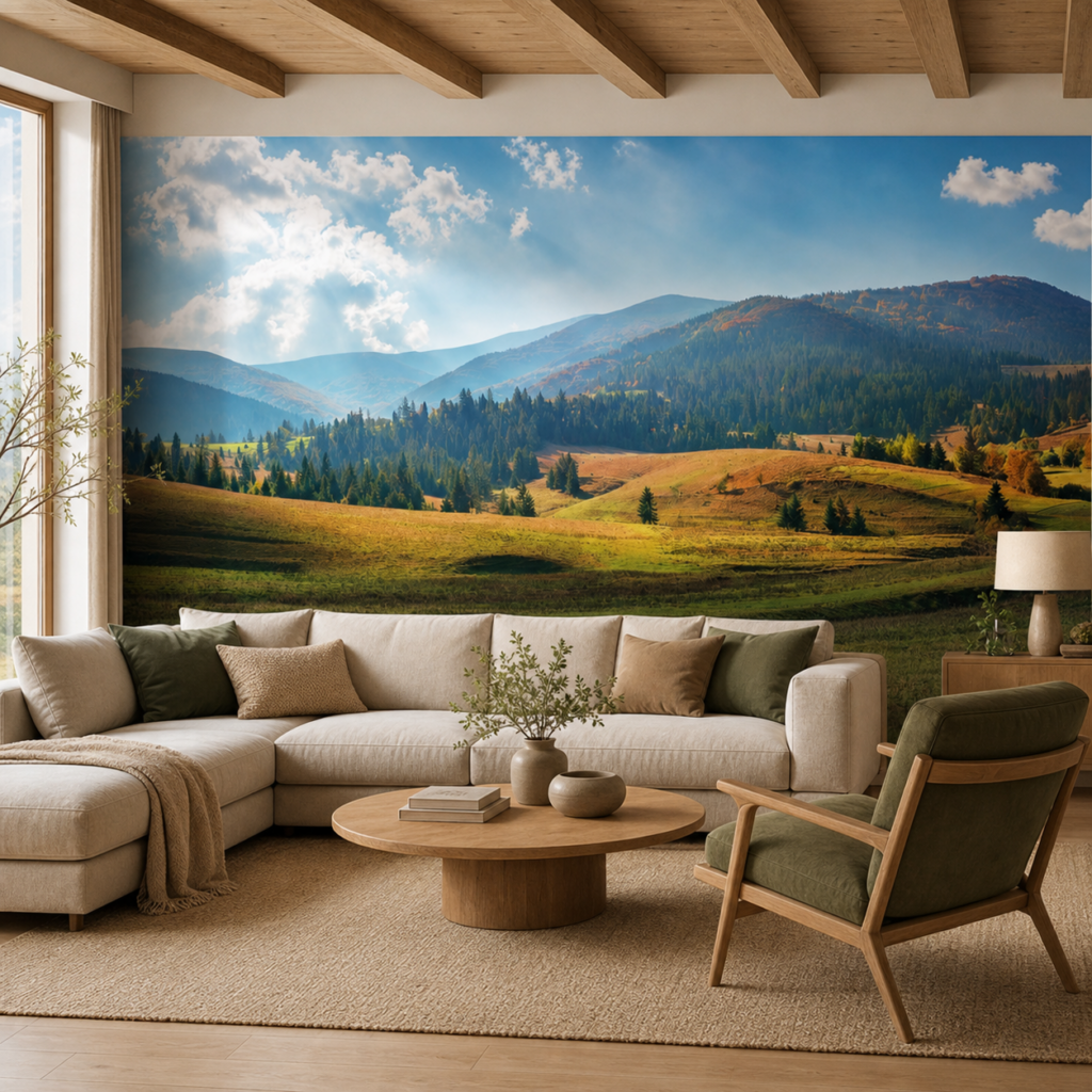 Fototapeta Panorama Gór — wzór 2