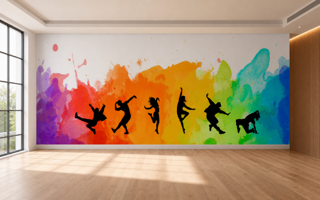 Fototapeta Kolorowy Dance
