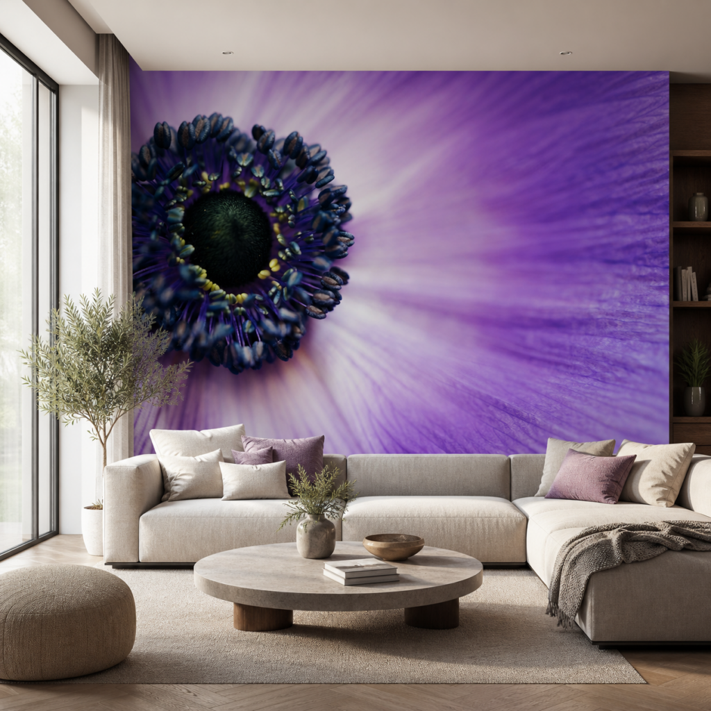 Fototapeta Fioletowy Kwiat