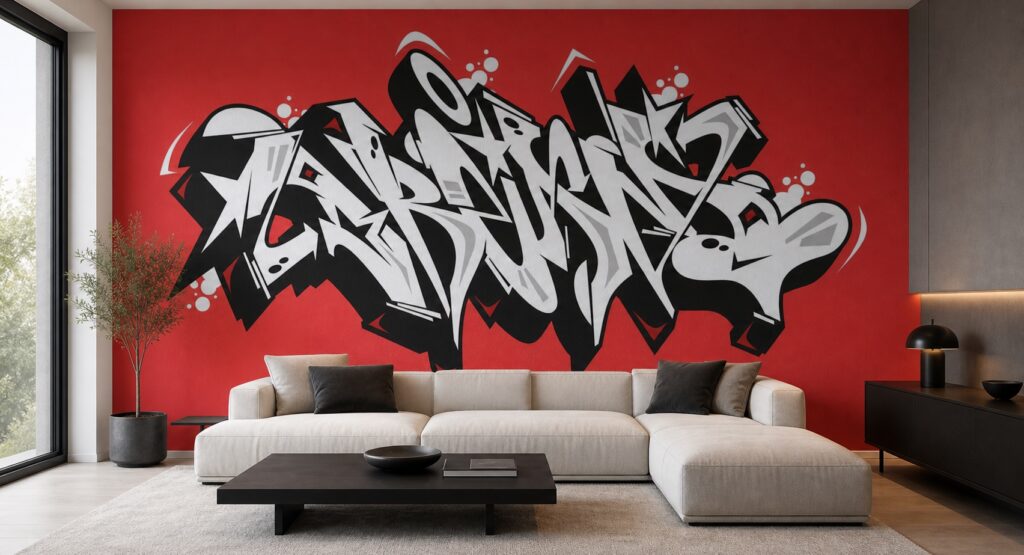 Fototapeta Abstrakcyjne Graffitti