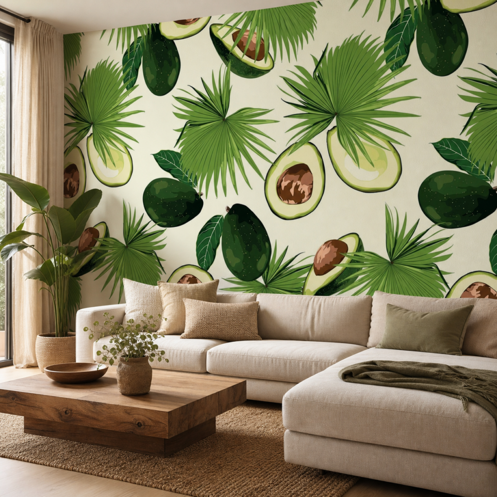 Fototapeta Awokado i Liście