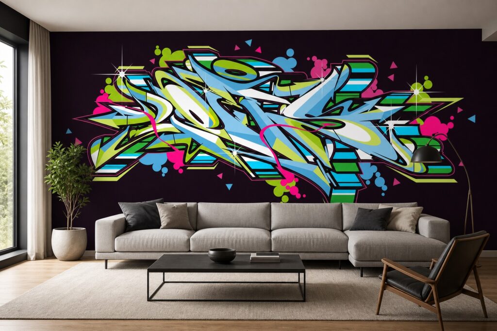 Fototapeta Abstrakcyjne Litery