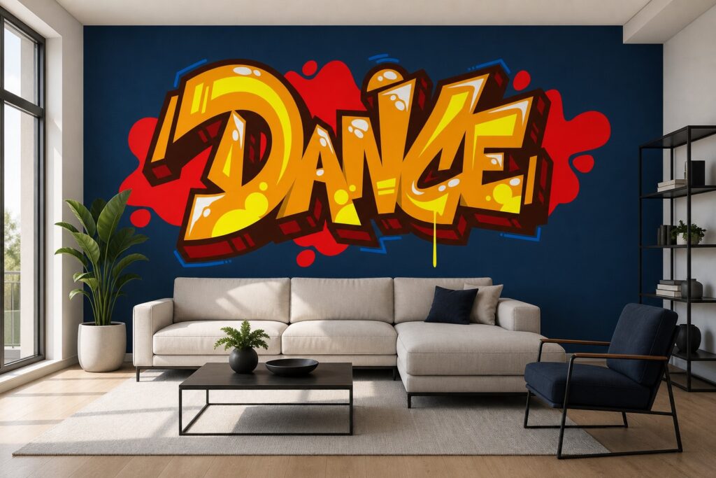 Fototapeta Graffitti Dance