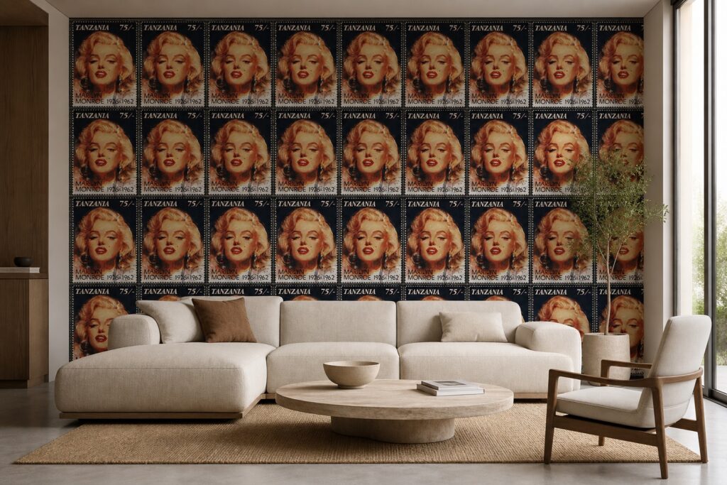 Fototapeta Marilyn Monroe Znaczek