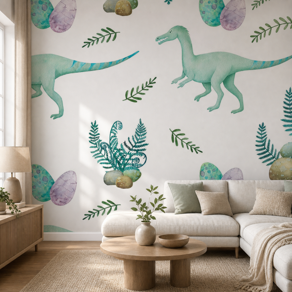 Fototapeta Zielone Dinozaury