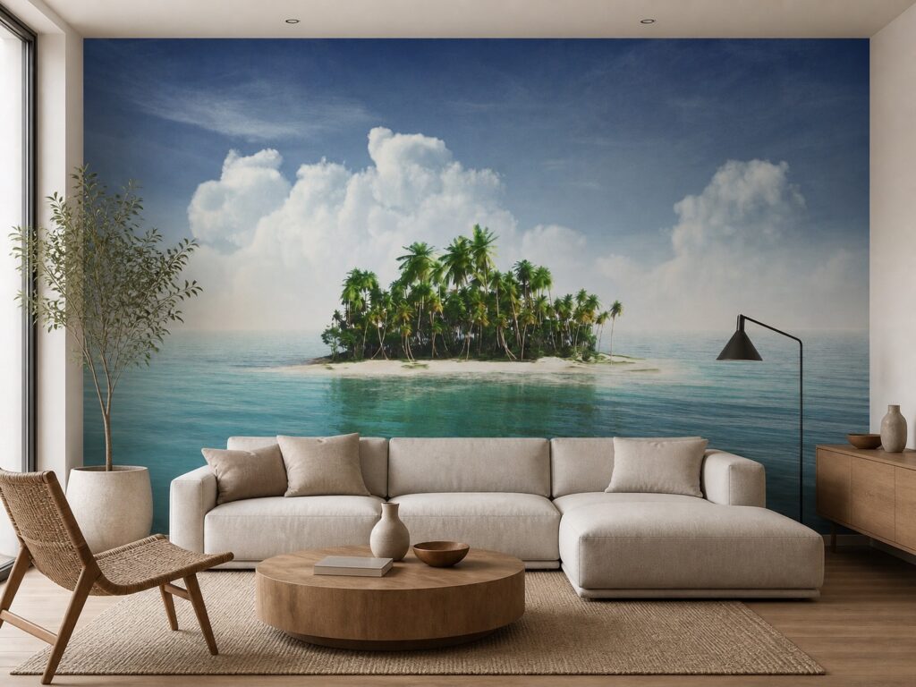 Fototapeta Wyspa Palm