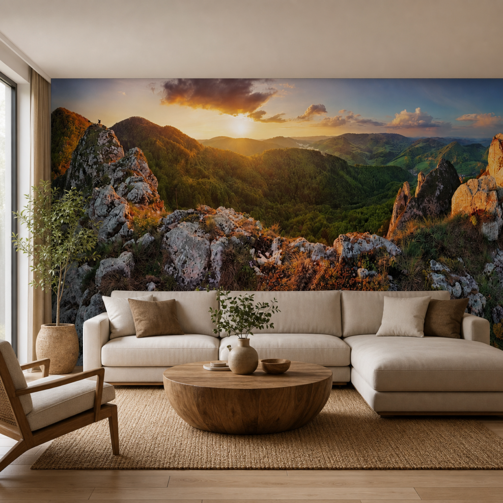 Fototapeta Panorama Górska — wzór 2