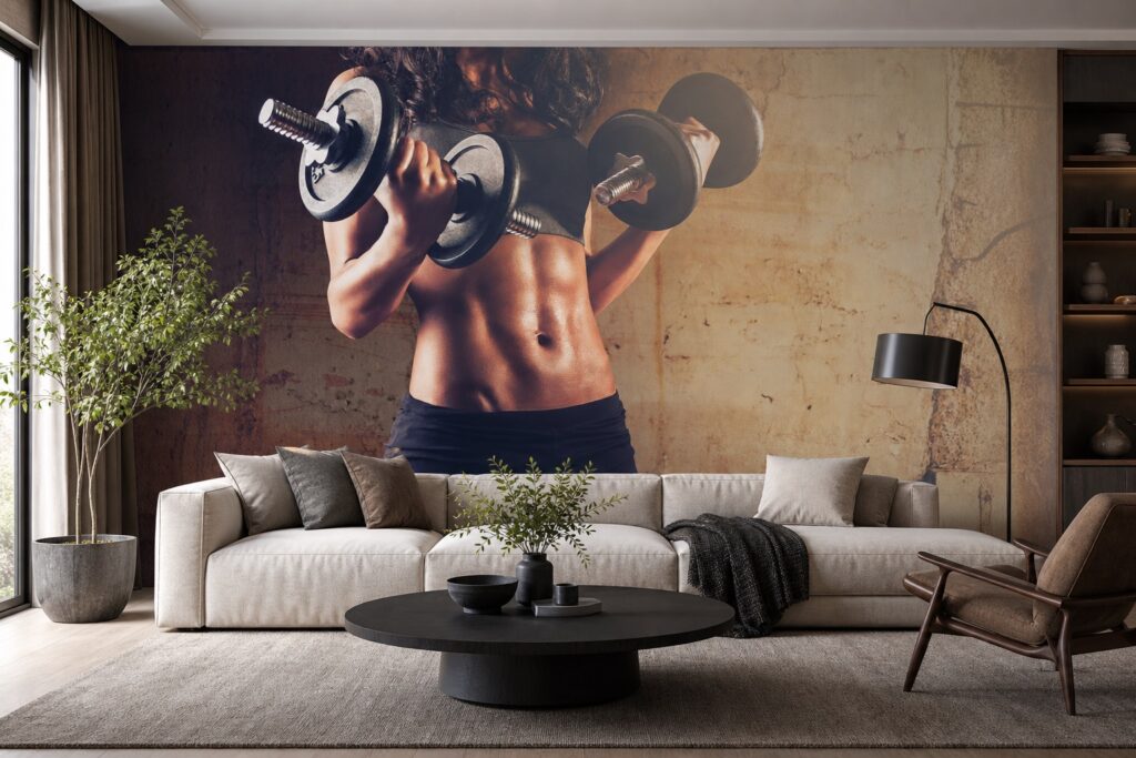 Fototapeta Kobiecy Trening