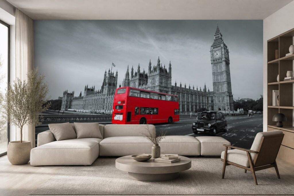 Fototapeta Autobus w Londynie