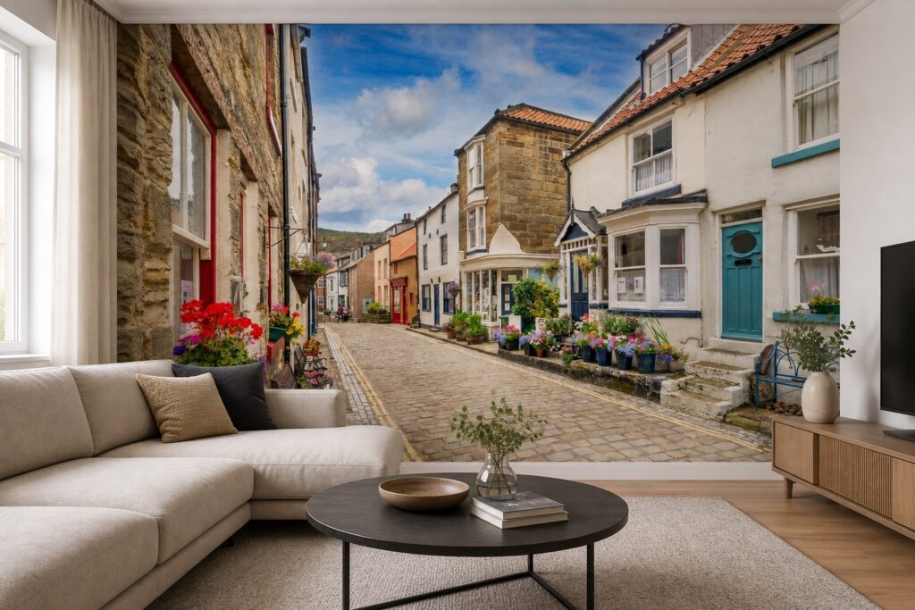 Fototapeta Miasteczko w Yorkshire