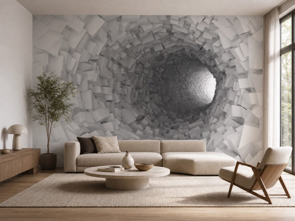Fototapeta Tunel z Kostek