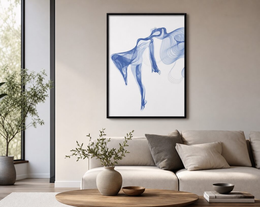 Plakat Abstrakcyjna Tancerka