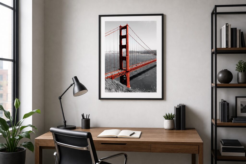 Plakat Golden Gate Bridge