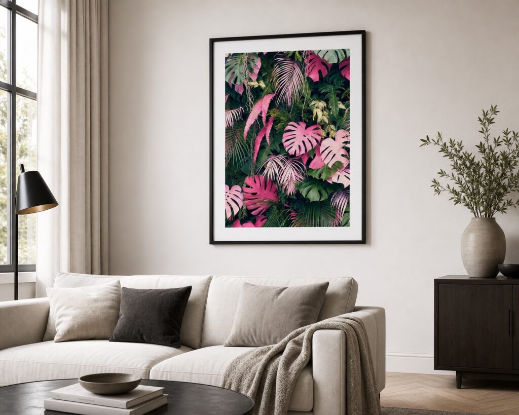 Plakat Tropikalne Drzewa