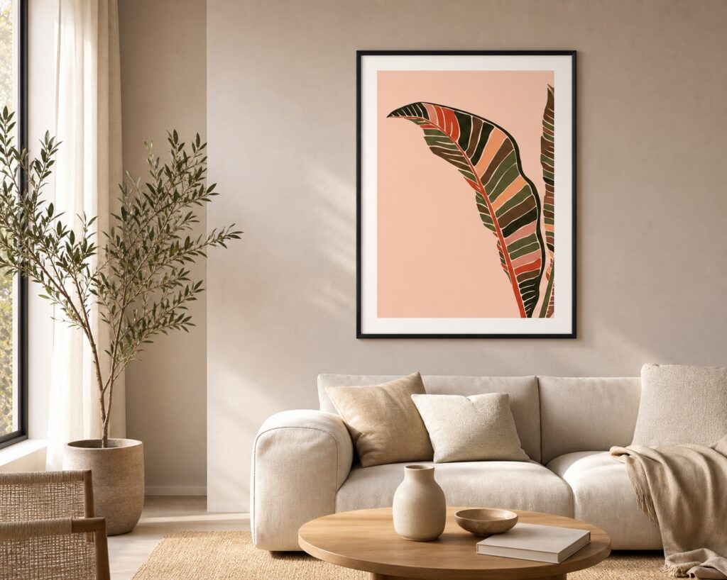 Plakat Tropikalne Palmy