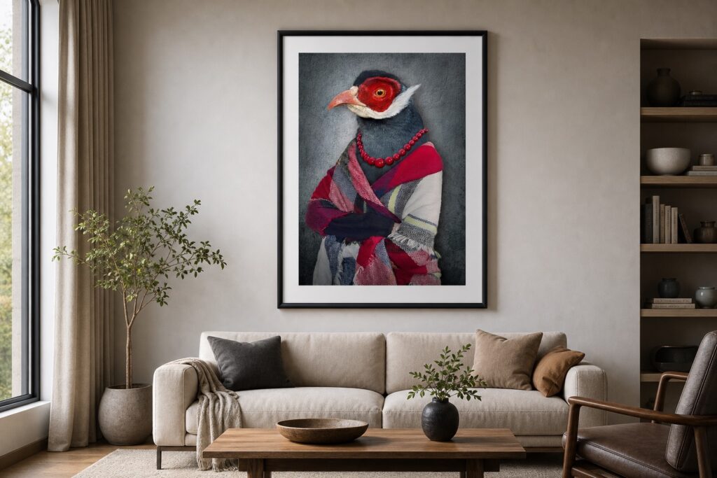 Plakat Bażant w Ciele Kobiety