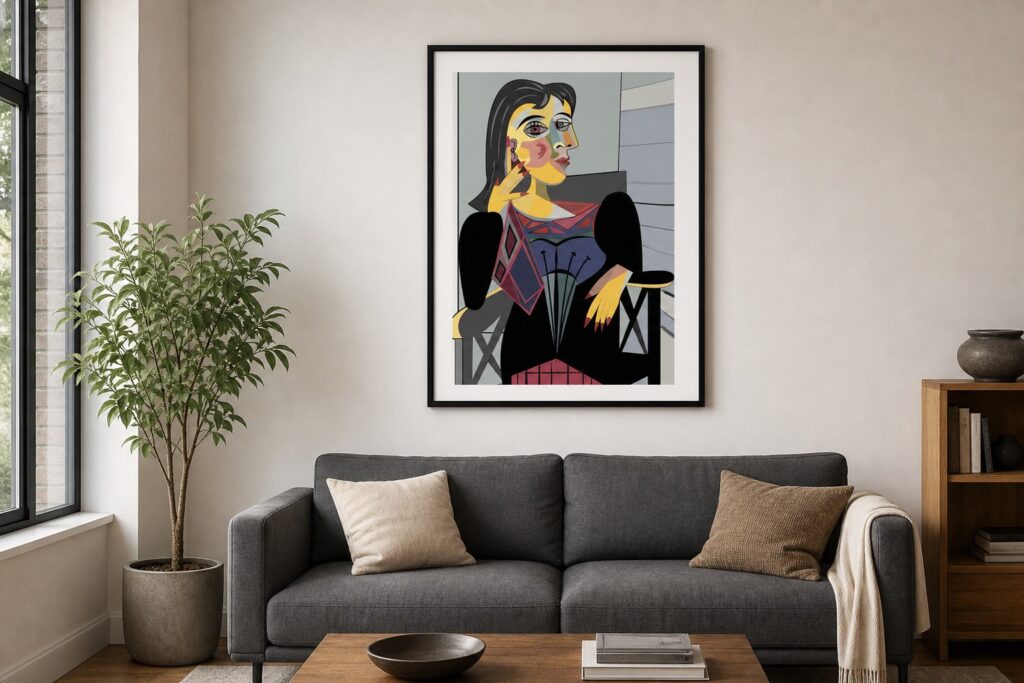 Plakat Portret Kobiety — wzór 4914