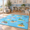 Wykładzina PCV Zabawy Wokół Domu 200×150 cm