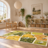 Wykładzina PCV Mapa z Uliczkami dla Dzieci 150×150 cm
