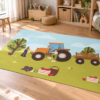 Wykładzina PCV Traktor dla Dzieci 150 cm