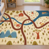 Wykładzina PCV Kicający Tłum dla Dzieci 150×100 cm